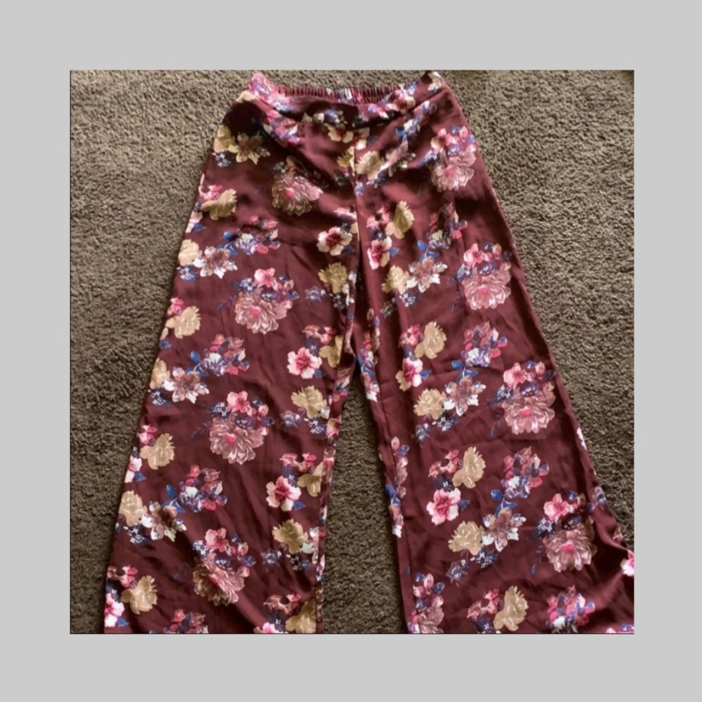 Flowy Casual Pants Size Large